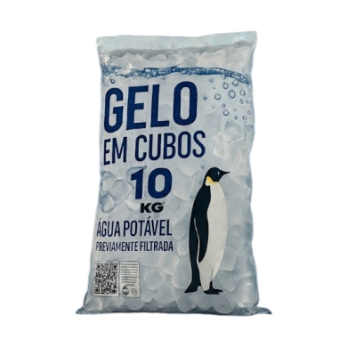 Gelo em cubos SetSul pacote 10kg